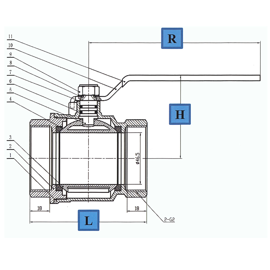 JK BRASS BALL VALVE DESCRIPTION