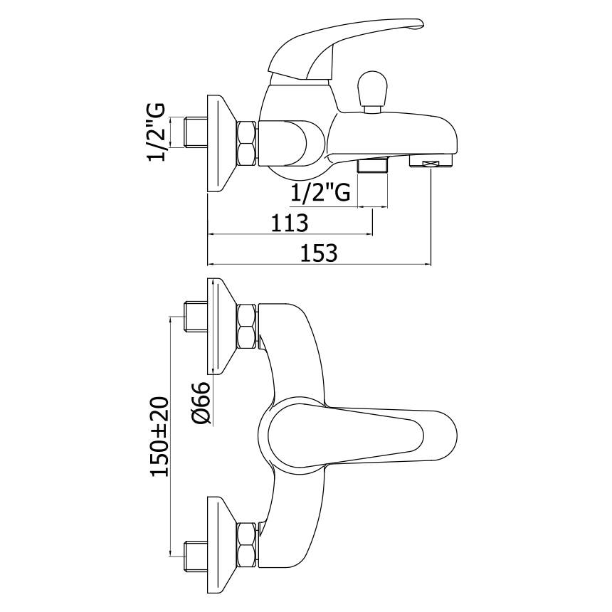 Paffoni Pinguino Series PI022CR - Plumbing Supplier Malaysia