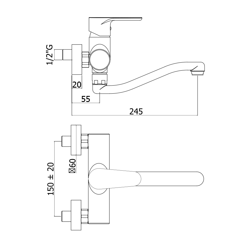 Paffoni Green Series GR161CR - Plumbing Supplier Malaysia